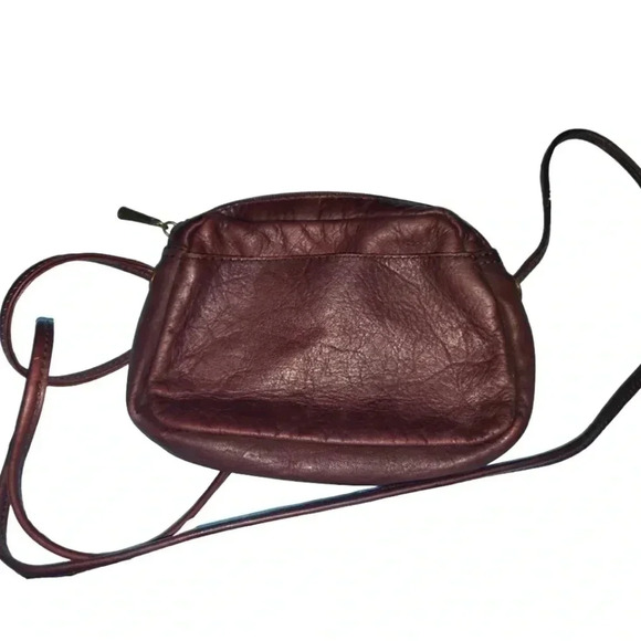 Brown Leather Mini Crossbody - Picture 1 of 1